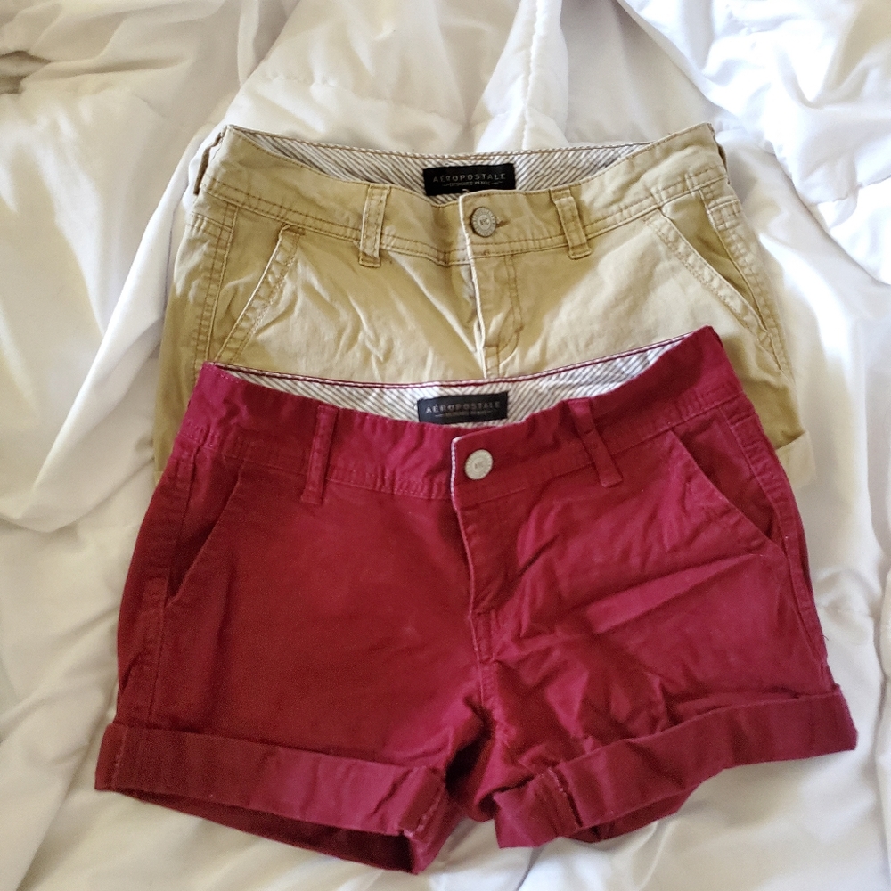 Aeropostale midi twill short bundle